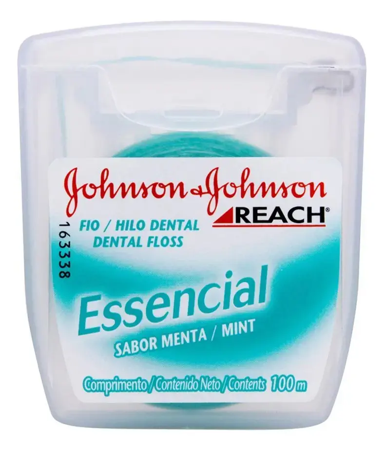 Fio Dental Reach Essencial Menta 100m Johnson's
