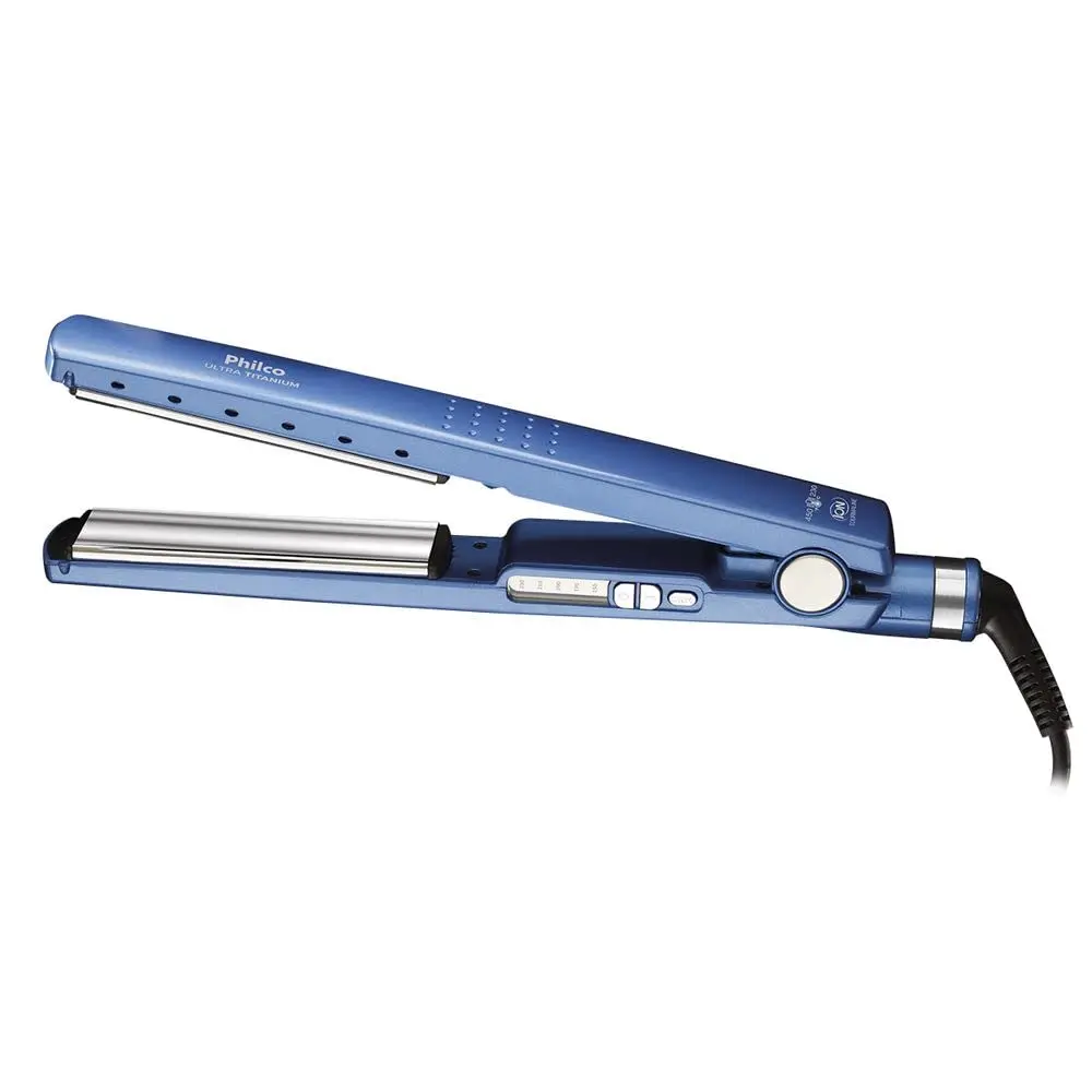 Philco Prancha Ultra Titanium PPR05AZ Biv Azul