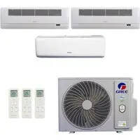 Ar-Condicionado Multi Split Inverter R-32 Gree 36.000 (1x Evap HW 12.000 + 2x Evap Cassete 1 Via 18.000) Quente/Frio 220V