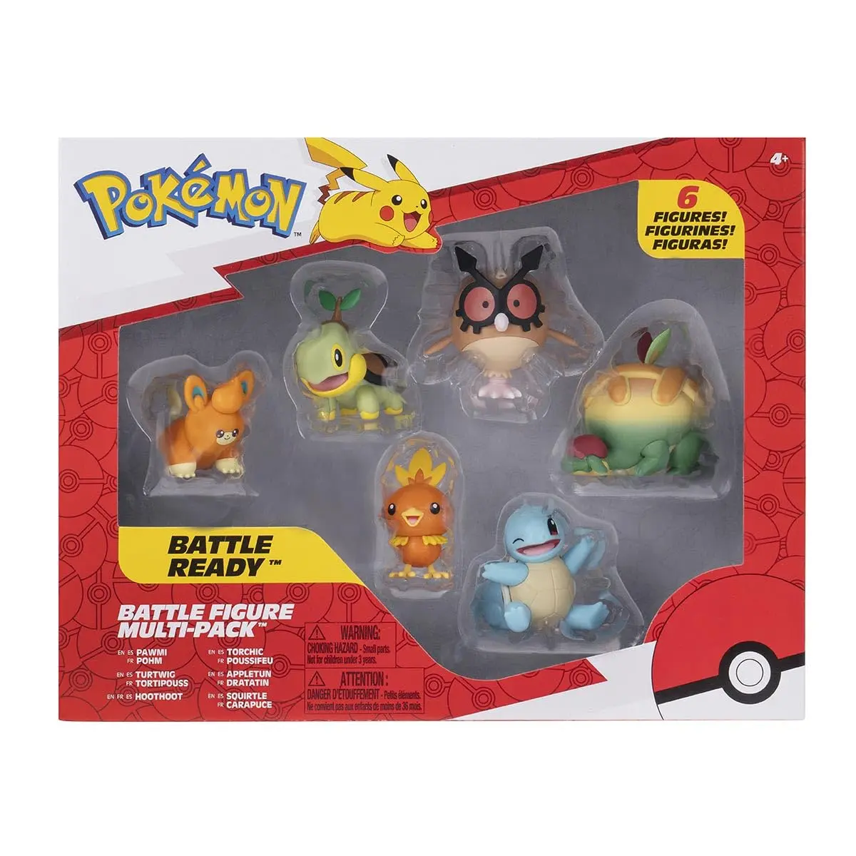Sunny, Multipack 6 Figuras de Batalha, Pokémon - 1