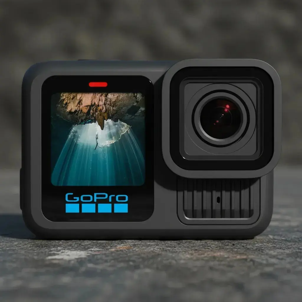 GoPro HERO13 Black - Câmera de ação à prova d'água 10m, 5.3K60, 27MP, HyperSmooth 6.0, GPS, Wi-Fi 6, Detecção Automática das lentes HB-Series thumbnail 5
