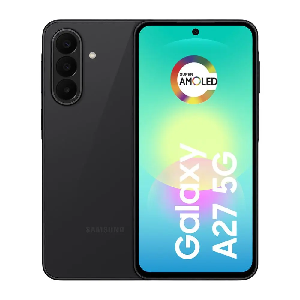 Celular Galaxy A27 5G 128GB, câmera tripla de 50MP - Preto