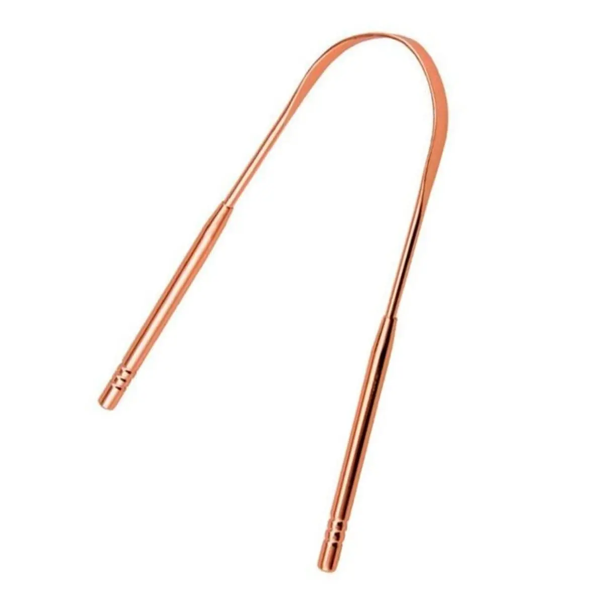 Raspador de Língua de Cobre Puro PREMIUM DUPIN - Higienizador Bucal que Remove Bactérias e Odor, Melhora a Saúde Oral - 1