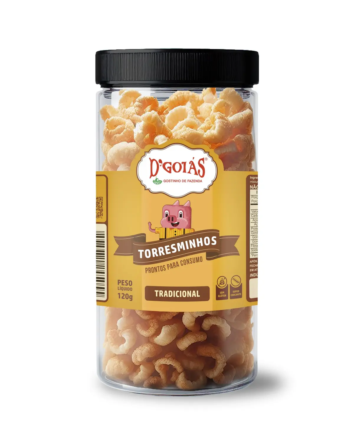 Dgoias Torresminho Pronto - 120G - Tradicional