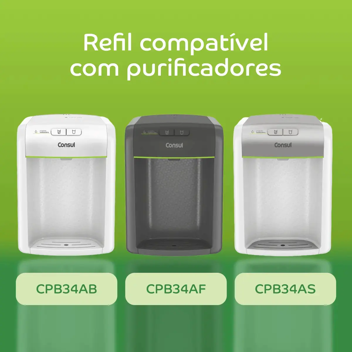 Refil Filtro Cix06ax Purificador de Água Consul CPC30AF, CPC30AB, CPB35AB, CPB35AF, CPB36AF, CPB36AB, CPB34AB, CPB34AF, CPB34AS, CPC31AB, CPC31AF thumbnail 8
