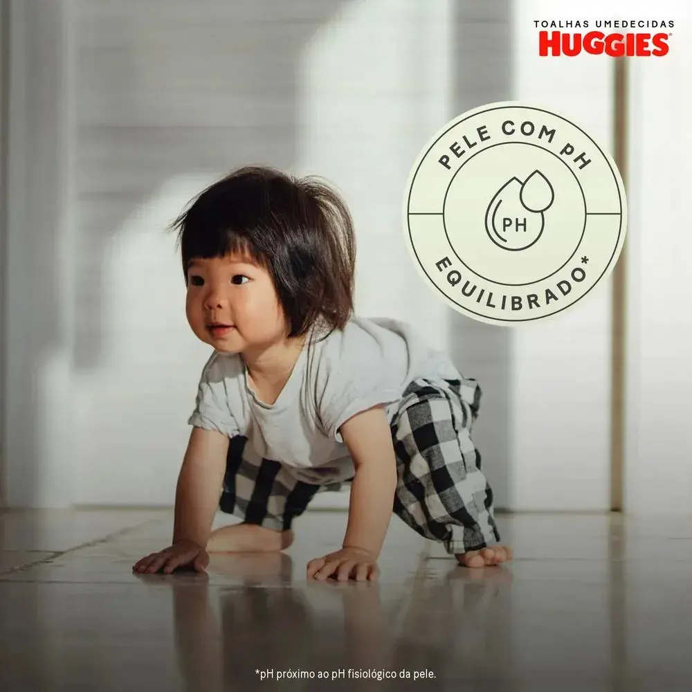 Huggies Lenços Umedecidos Higiene Superior Limpam 2x Mais 48 Un thumbnail 8