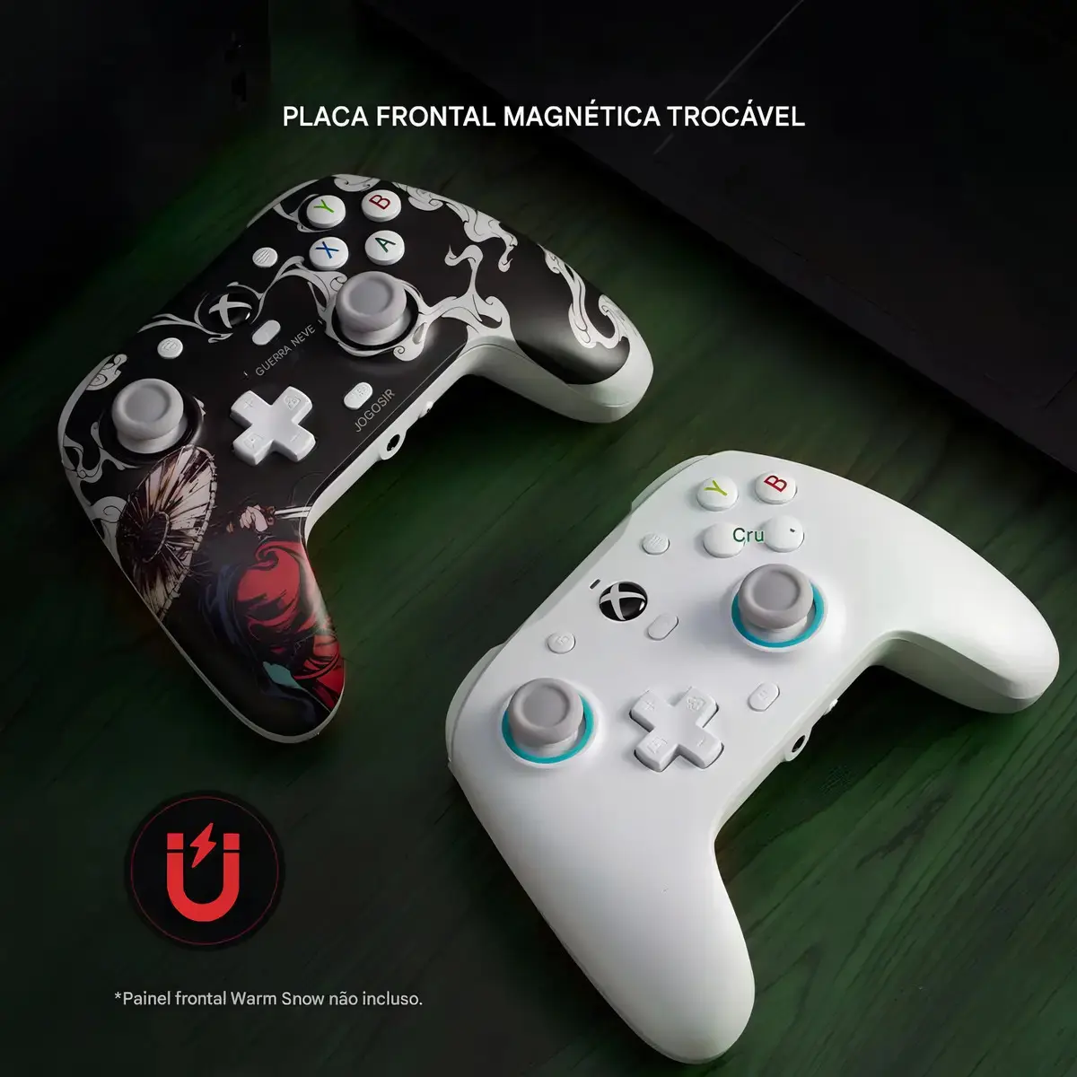 Controle GameSir G7 SE com Fio para Xbox One Series S X PC Hall Effect Botões Mecânicos Cor Branco thumbnail 7