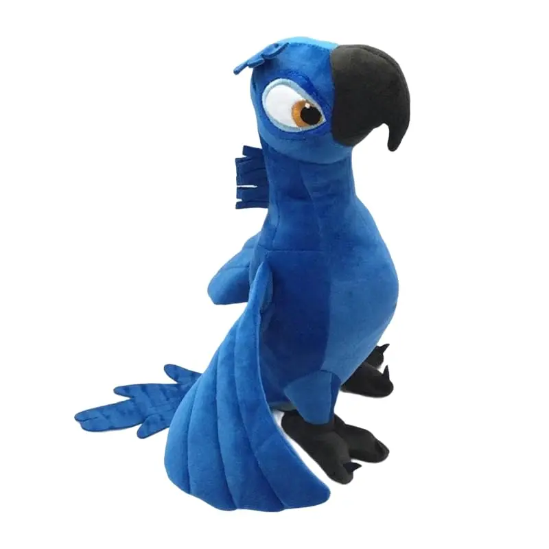 Arara Azul Blu de Pelúcia do Desenho Rio 33cm Decoracao Safari - Pelucias HAS Brasil