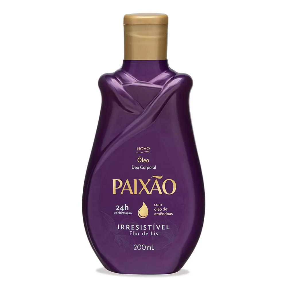Paixão Óleo Corporal Irresistível 200 Ml - 1