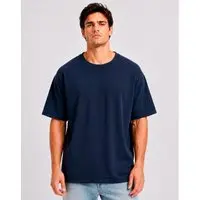 Camiseta Masculina Oversize 80099 Azul Marinho 206oz - 1