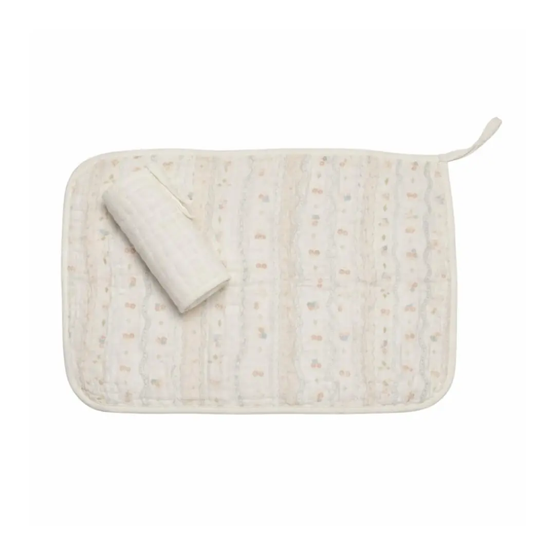 Paninho de Boca Soft com Prendedor de Chupeta Papi Encantos 40 cm x 23 cm - Contém 2 Unidades, Tratorzinho - 1
