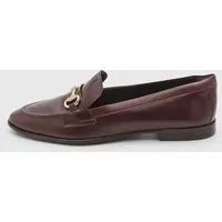 Mocassim Feminino Arezzo Couro Marrom - 1