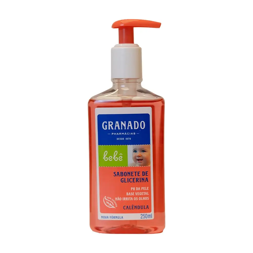 Granado Sabonete Líquido Bebê, Calêndula, 250ml