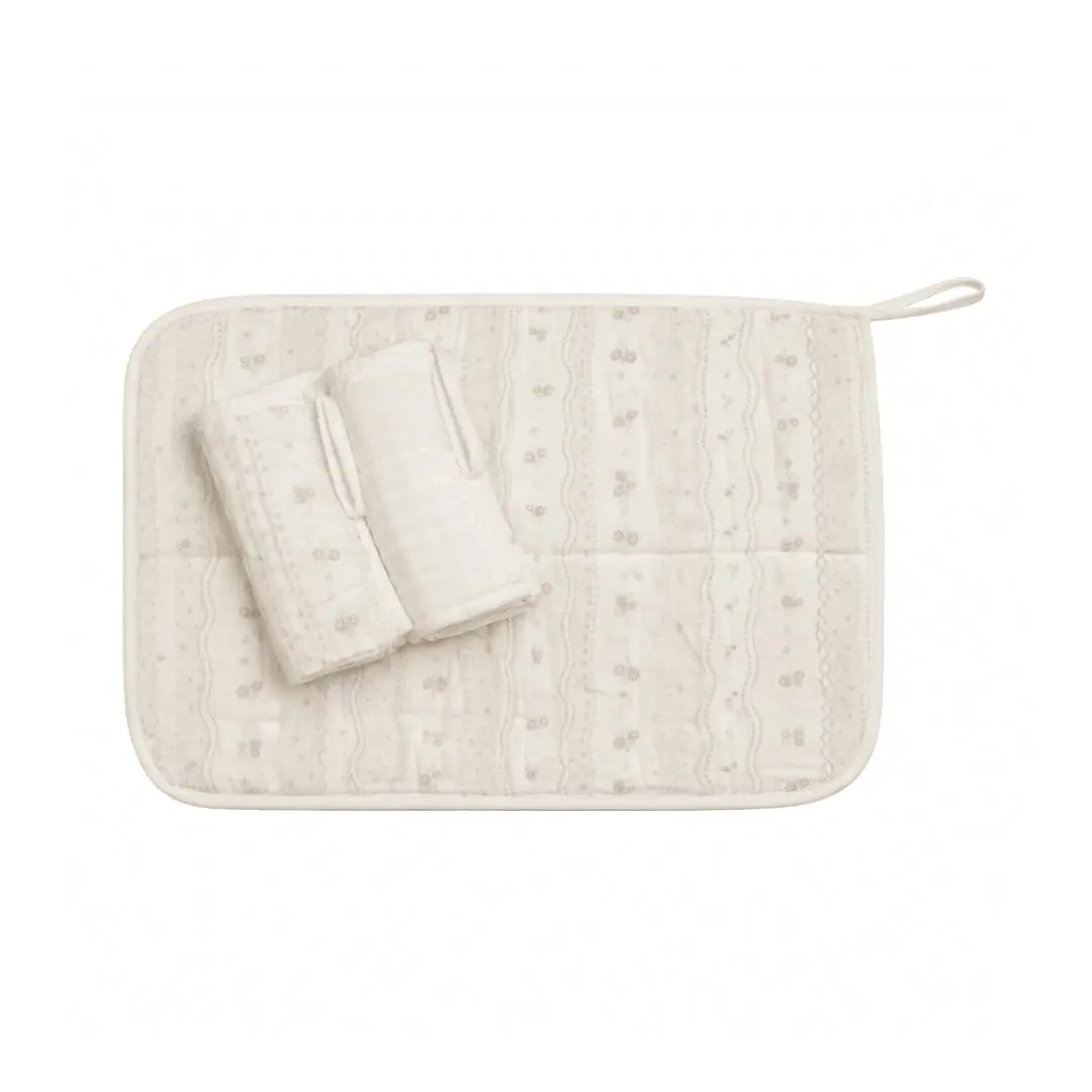 Paninho de Boca Soft Papi com Prendedor de Chupeta 40 cm x 23 cm 3 Unidades, Tratorzinho - 1