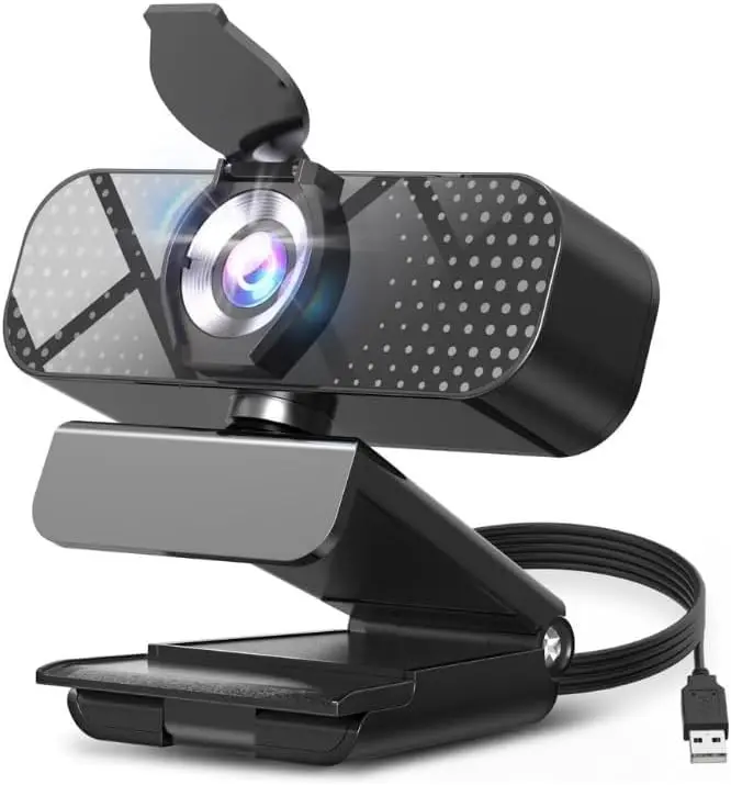 WebCam Intuitive Full HD Foco Fixo com microfone Home Office Videoconferências