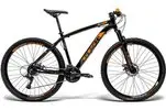 BICICLETA GTS ARO 29 FREIO A DISCO CÂMBIO GTSM1 TSI 21 MARCHAS E AMORTECEDOR | GTS M1 RIDE NEW - Preto+Laranja - 1