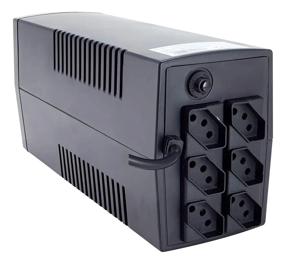 Nobreak JBR Guard 1200VA entrada e saída 120v Preto thumbnail 9