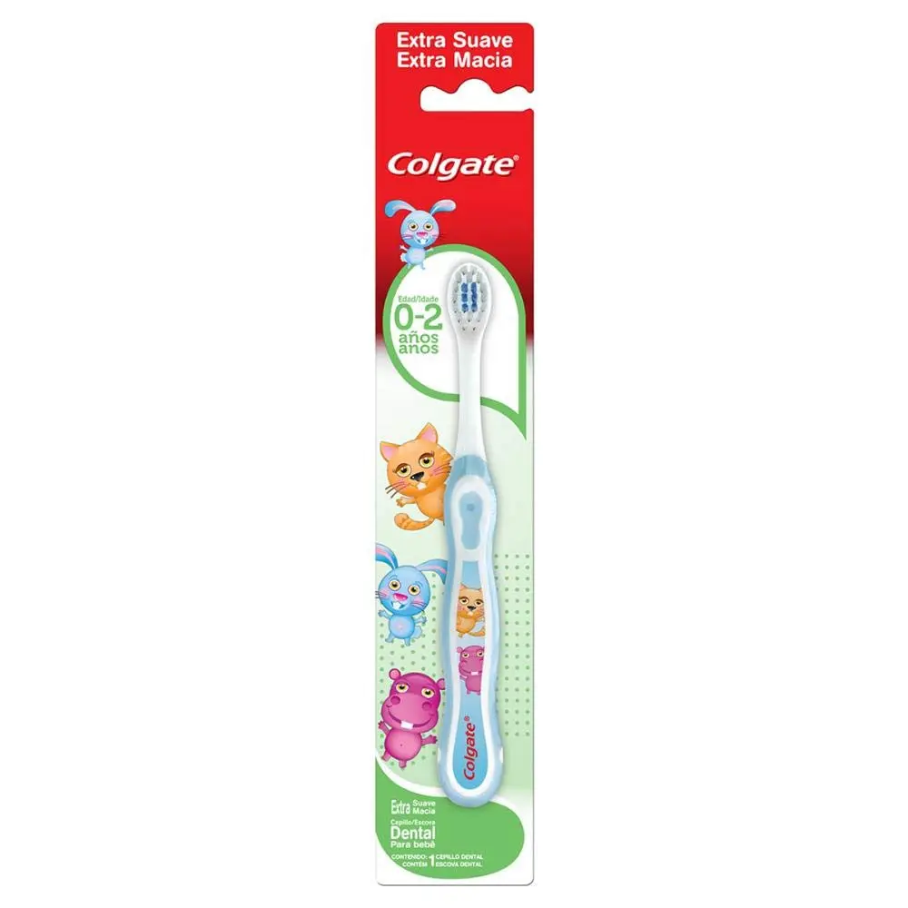 Colgate My First Escova de Dente Infantil 0 a 2 Anos, 1 Unid