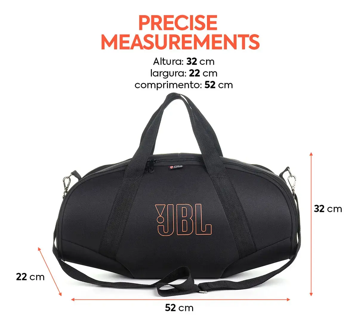 Bolsa Case Capa Compatível Jbl Boombox 4 Lançamento Premium thumbnail 2