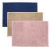 Kit 3 Tapetes Banheiro Microfibra Antiderrapante - 1