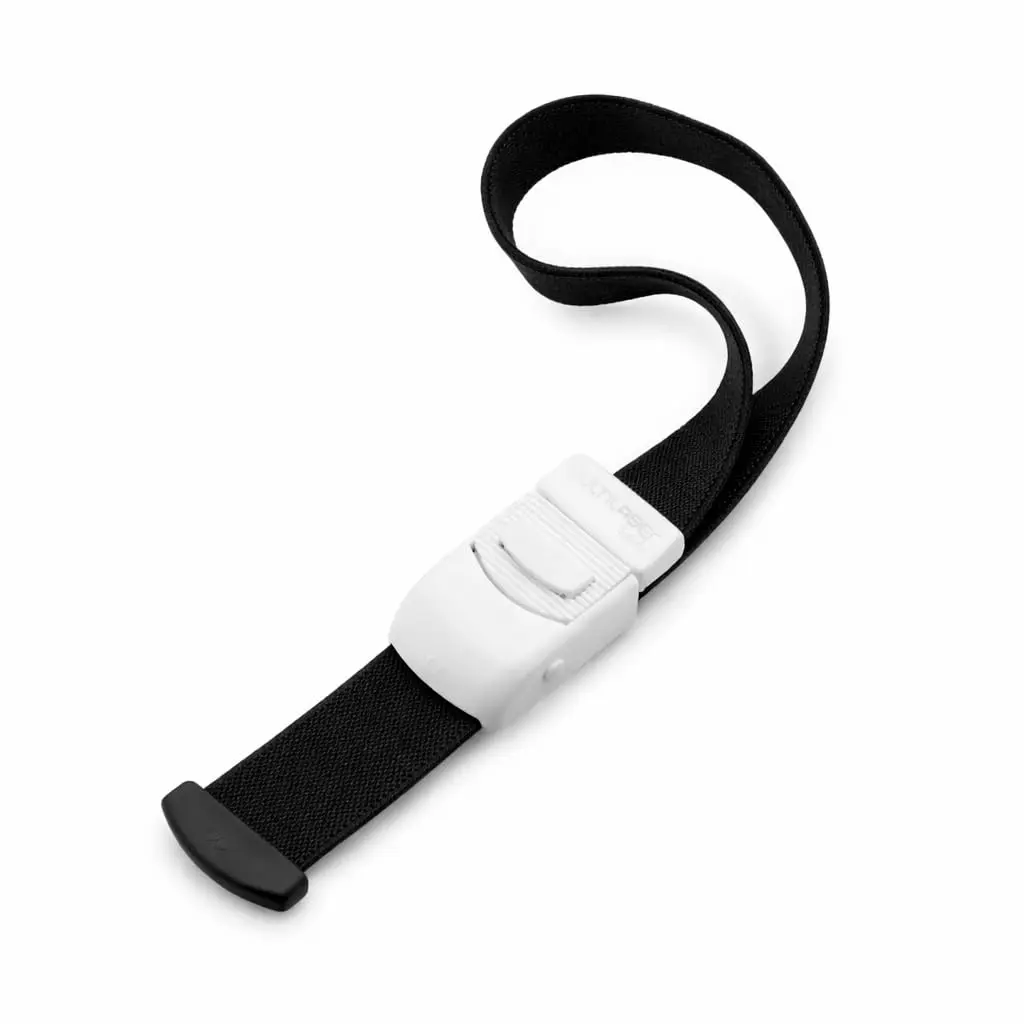 Garrote Elástico Torniquete Flexível com Trava para Coleta de Sangue e Punção Venosa Enfermagem - 1