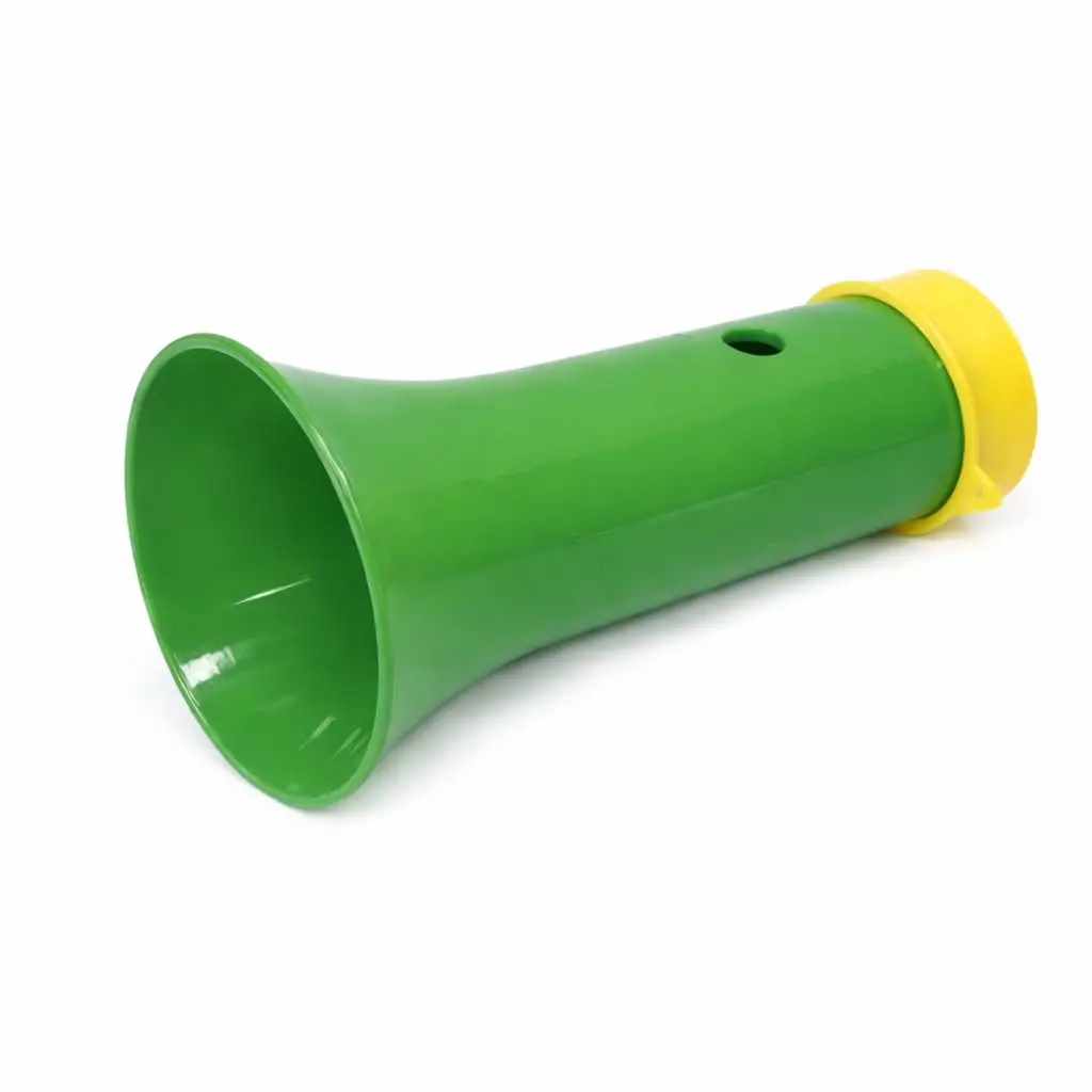 Corneta Vuvuzela - Brasil Verde e Amarela em Plástico Resistente para Estádios, Festas e Eventos Esportivos