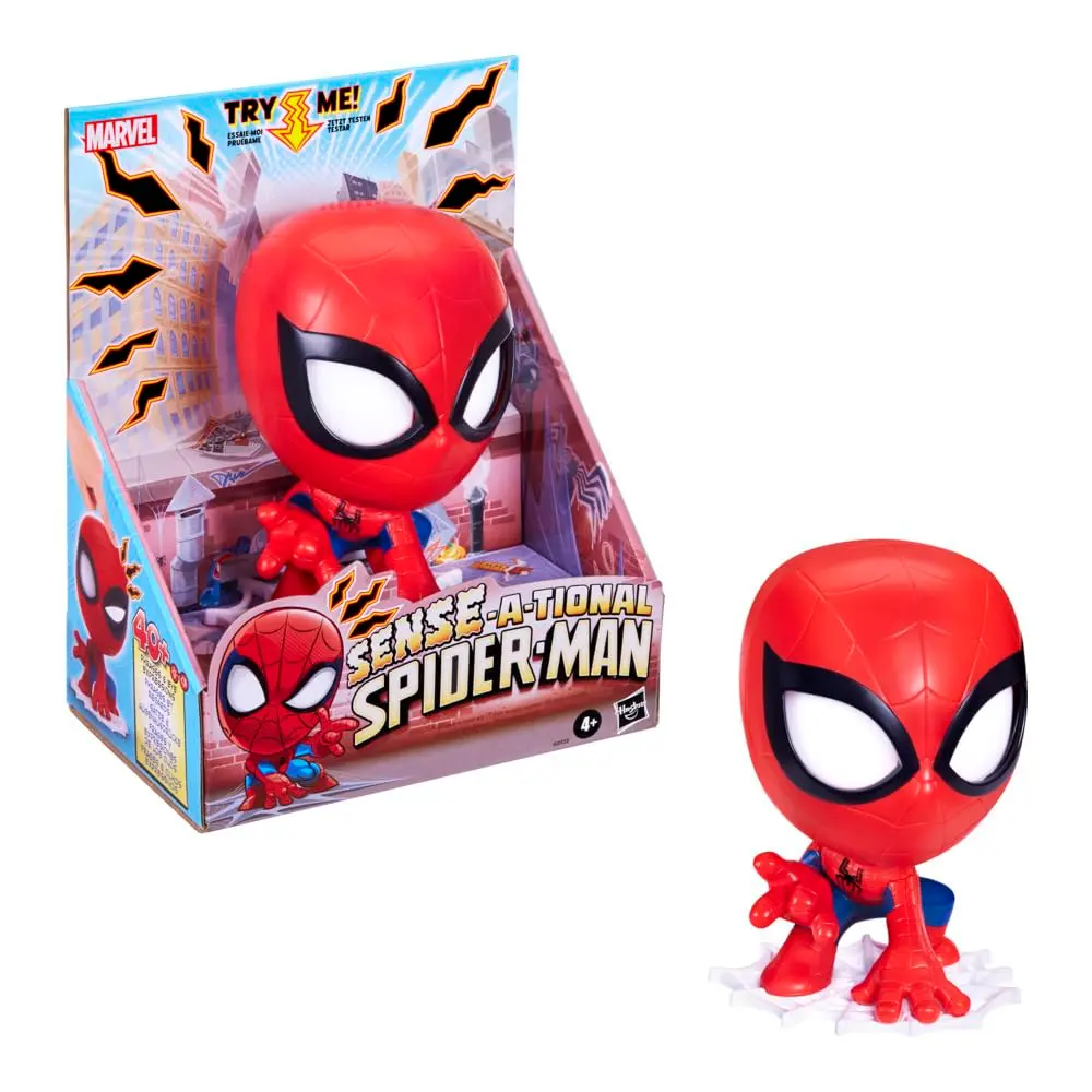 Marvel, Boneco Homem Aranha com 40 frases divertidas - 1