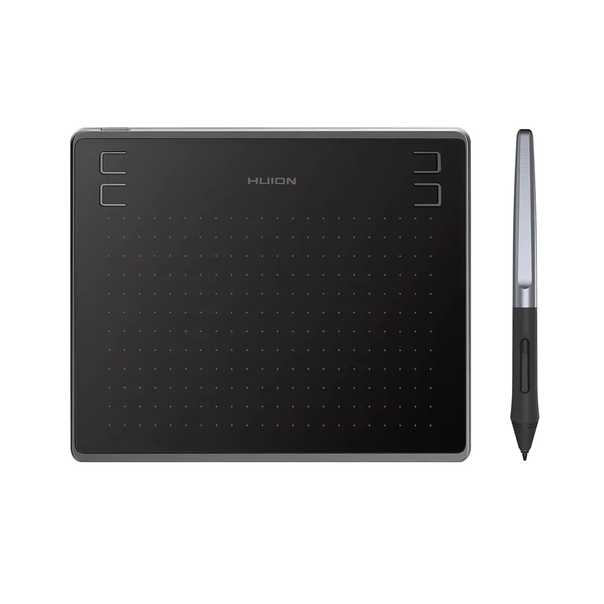 MESA DIGITALIZADORA HUION INSPIROY HS64-6.3 x 4inch 4 botões programáveis | Caneta Stylus sem bateria de pressão 8192, 16 x 10 cm, ultrafina, 4 teclas de atalho, funciona com Windows/Mac/Android/Linux