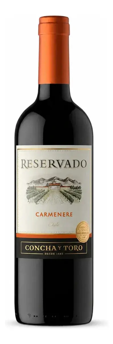 Vinho Chileno Tinto Concha Y Toro Reservado Carménère 750ml