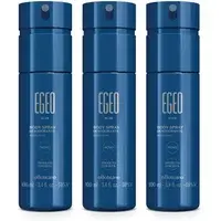 Combo Egeo Blue: Body Spray Desodorante 100ml (3 unidades)