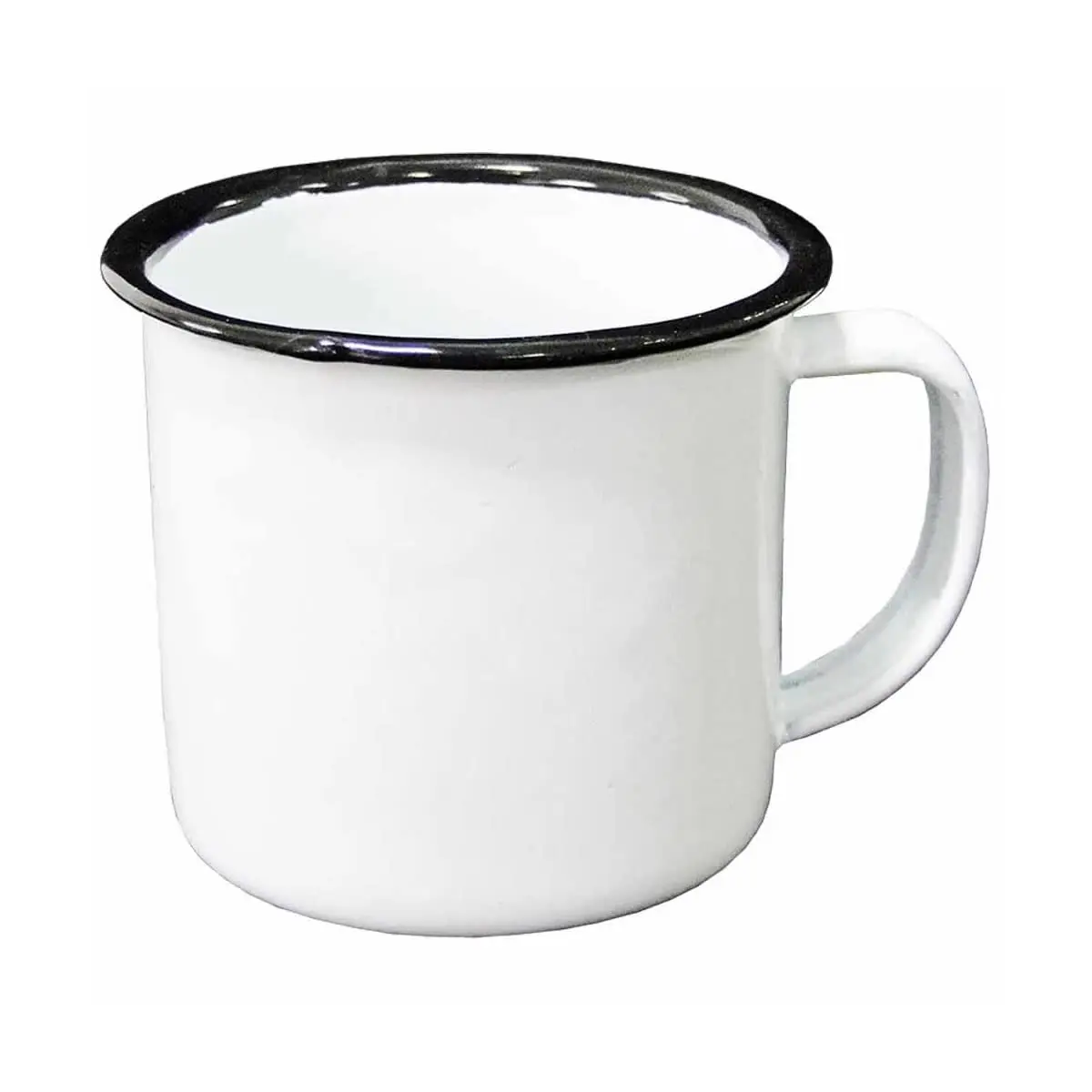 Tuut, Linha Esmaltados, Caneca Tradicional, Branca, 600ml