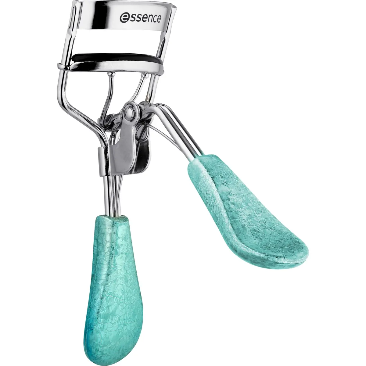 Curvador de Cílios essence Disney A Pequena Sereia | Alça azul-claro cintilante, resultado instantâneo, edição especial Disney