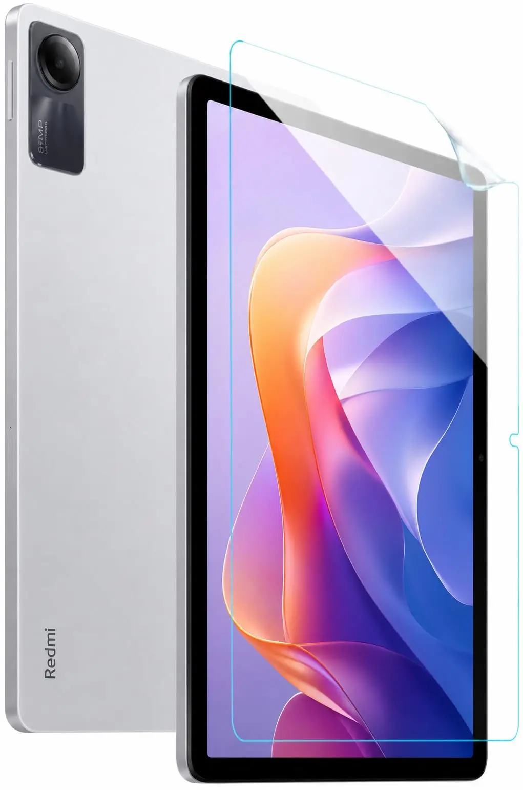 Película para Redmi Pad 2 11” e Redmi Pad SE 11" Cerâmica Premium HD – Alta Proteção Anti Riscos, Toque Suave, Ultra Transparente, Anti Poeira