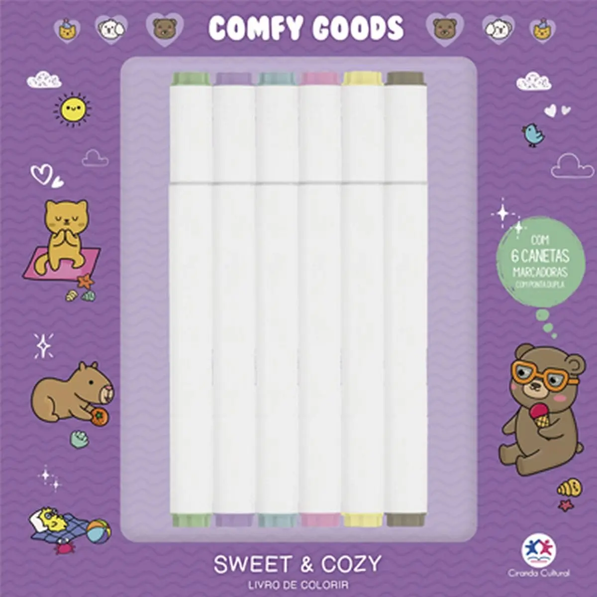 Sweet and Cozy - para colorir - 1