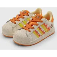 Infantil - Tênis adidas Originals Superstar II Pokémon Charmander Bege