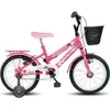 Bicicleta infantil Aro 16 meninas South Nininha Cesto e Paralama Rodinha - 1