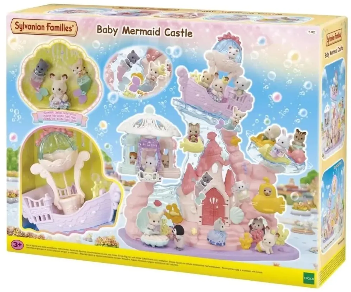 Sylvanian Families Castelo da Bebê Sereia - 1