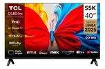 Smart TV TCL 40 Polegadas Full HD QLED S5K WiFi Bluetooth Google TV 2 HDMI HDR10 Dolby Audio 40S5K - 1