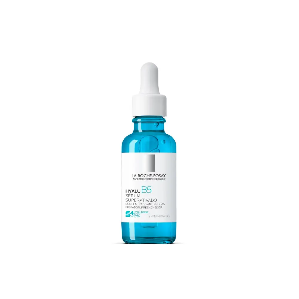 La Roche-Posay Hyalu B5 Sérum Antirrugas, Reparador Redensificador, Rugas e linhas finas, Ácido Hialurônico, Vitamina B5, Recupera elasticidade e volume