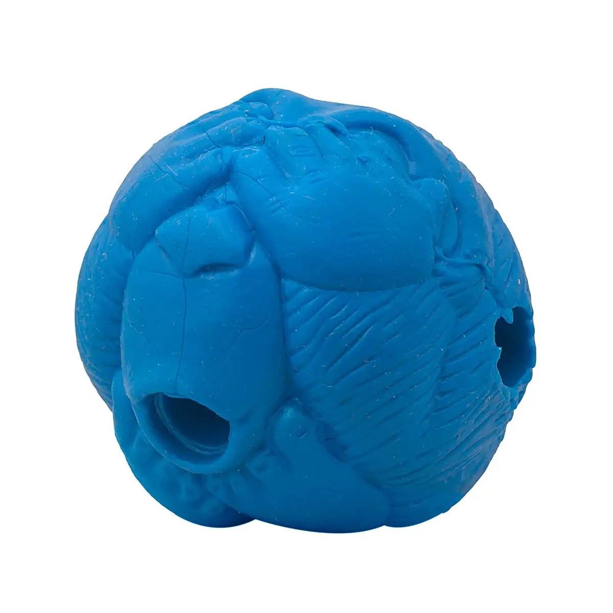 Pet Games Bolinha Recheável Macaquinho Azul Tamanho P Para Cães