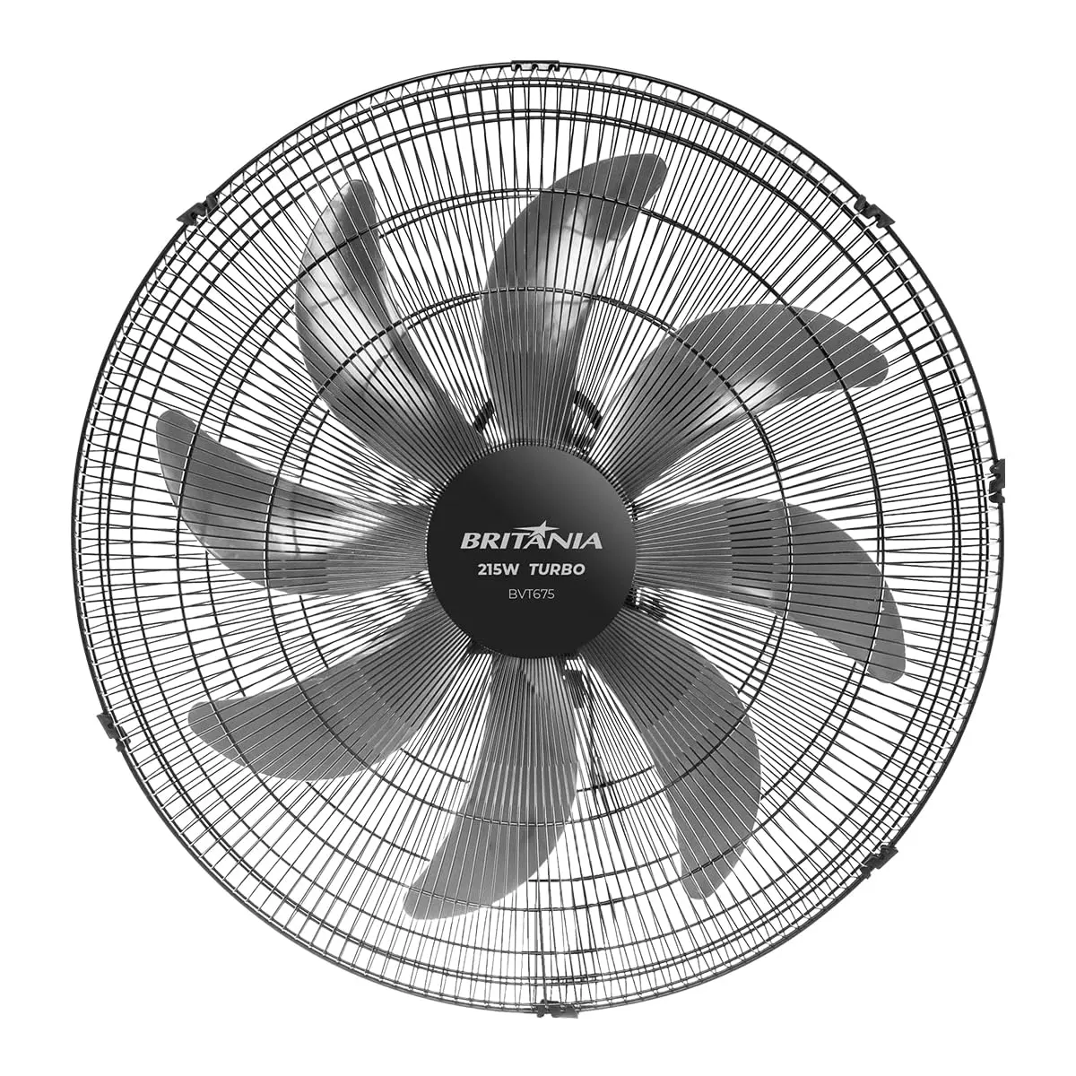 Britânia Ventilador de Parede BVT675 Tecnologia Max Force 215W 220V Tecnologia Maxx Force