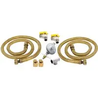 Kit Gás De Botijão Para Instalação Dupla De Cooktop E Forno - Cj-W10866791_2Glp Cj-W10866791_2Glp