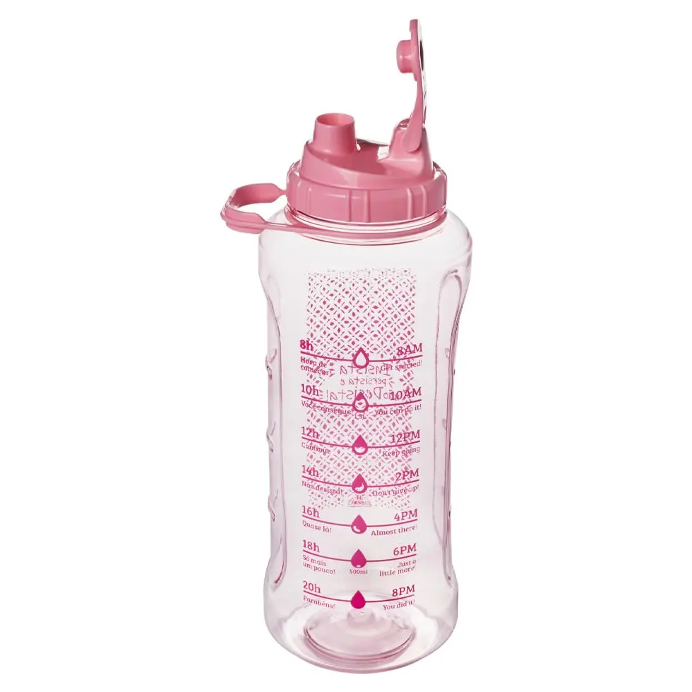 Garrafa Sport Fitness Feminina 2 L Plasútil