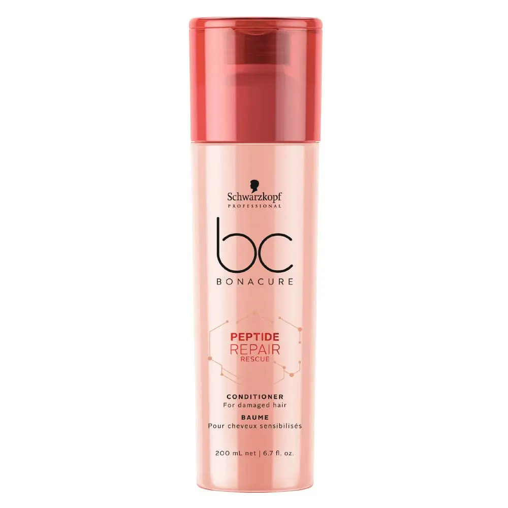 Schwarzkopf Professional Bc Bonacure Peptide Repair Rescue Condicionador 200Ml