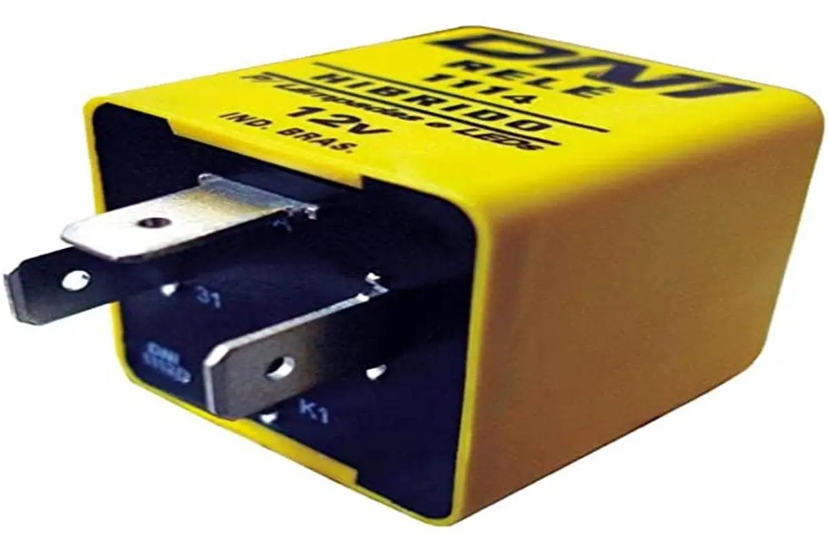 DNI, 1114, Rele Pisca Hibrido - 120W 12V 3 Term