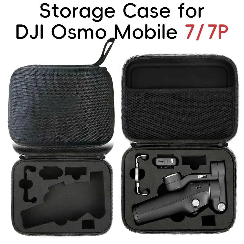 [Novo] Bolsa de Armazenamento para DJI Osmo Mobile 7, Estojo para Estabilizador de Gimbal Portátil DJI OM 7P - 1