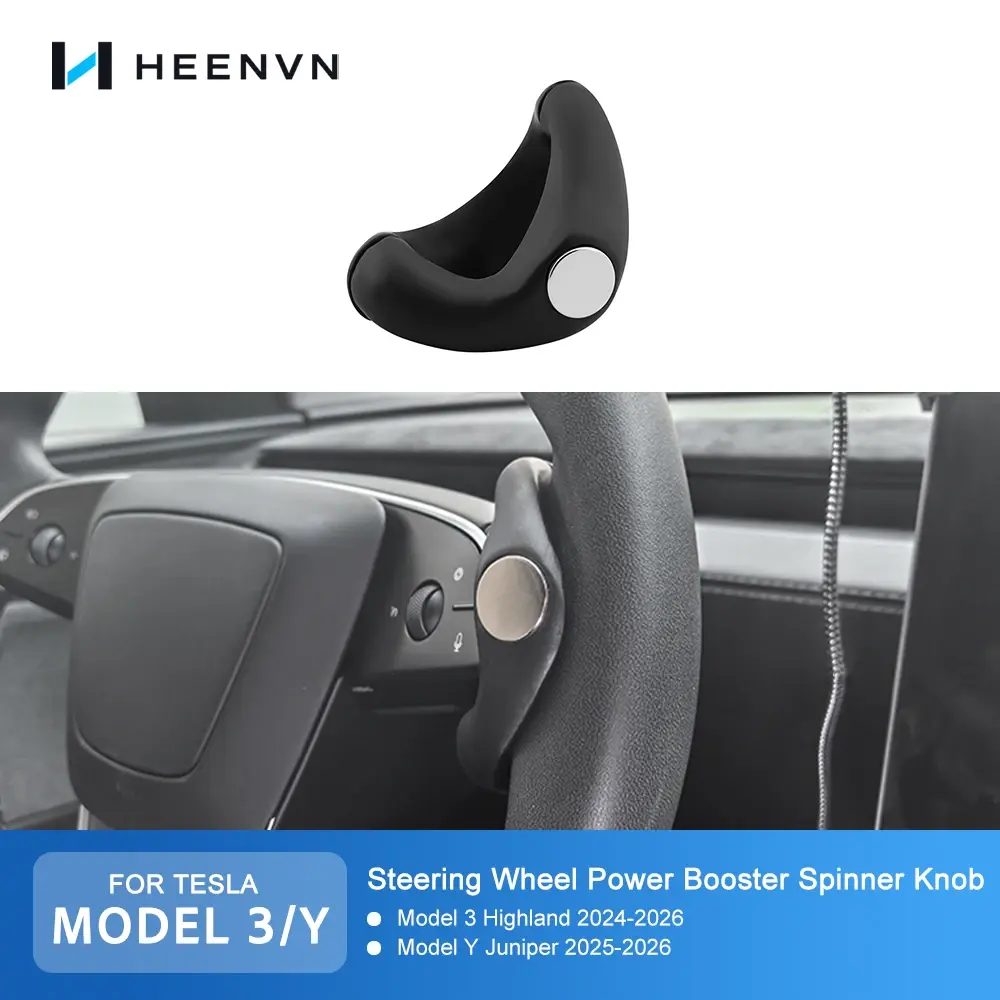 Para Tesla Novo Modelo Y Juniper Modelo 3 Highland 2025 2026 Botão Giratório de Aceleração no Volante Acessórios Automotivos de Segurança