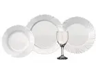 Aparelho de Jantar e Taças Duralex Opaline Pétala – 16 Peças - 1