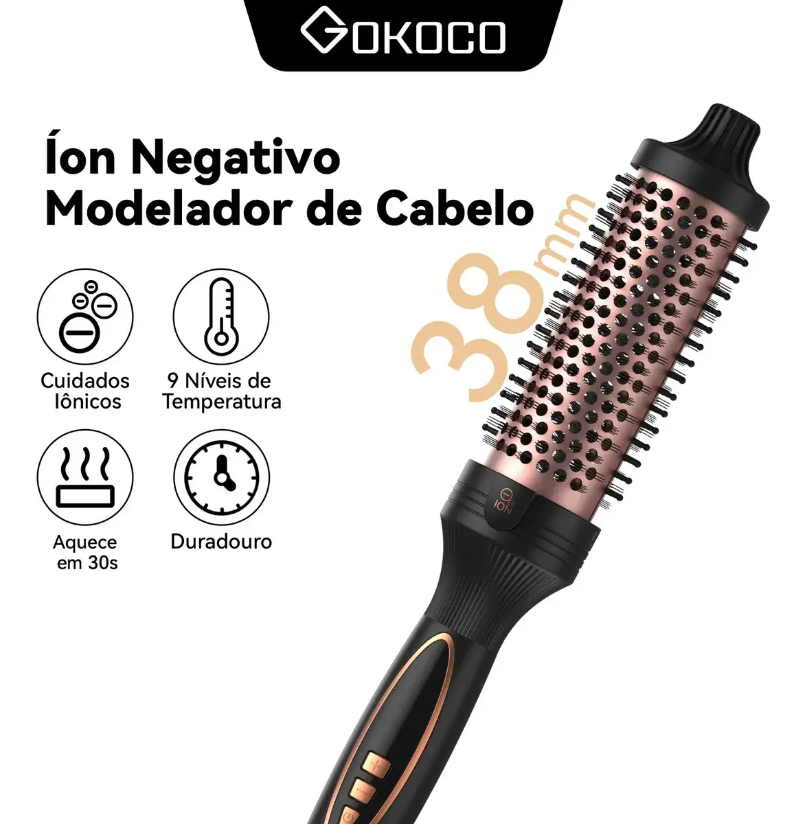 Gokoco GD037 Modeladora/Cacheadora - Preto thumbnail 10