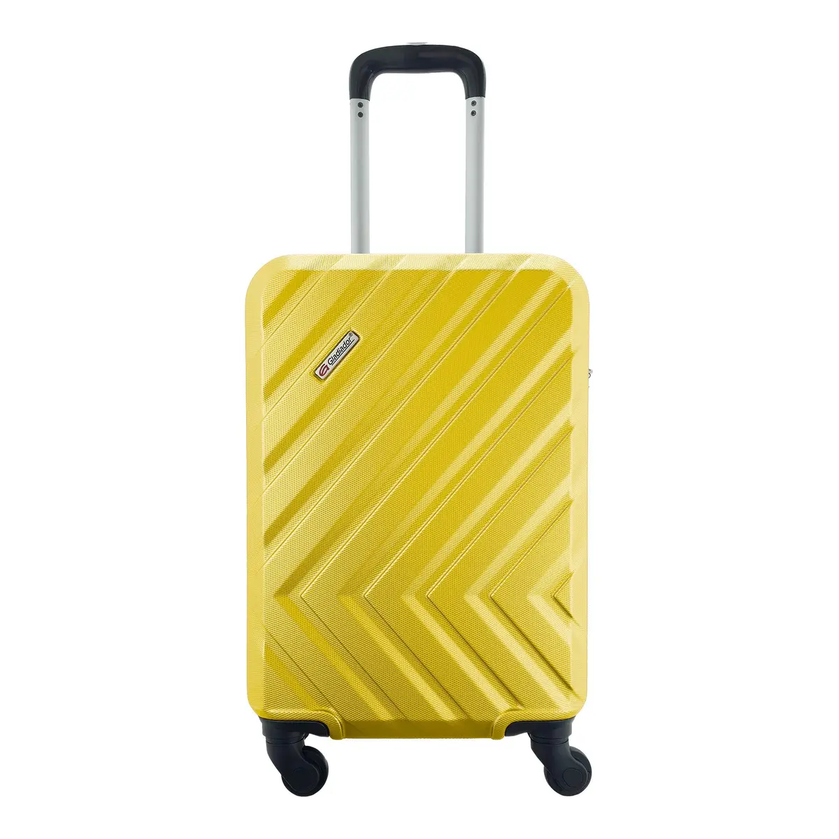Mala de Bordo 10kg ABS 4 Rodas 360 Cadeado Gladiador Essential D2MB (Amarelo)